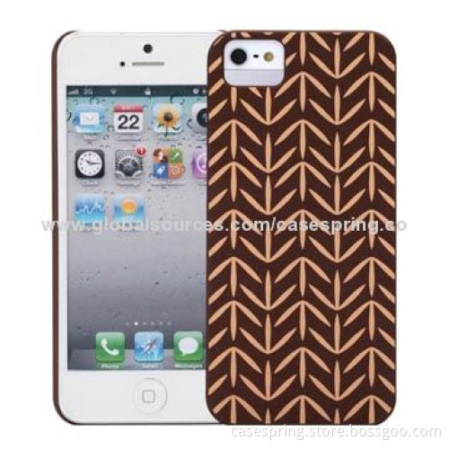 3D Printed PC Phone Case for iPhone 4/5/5S, with Printed Pattern, Various Colors are Available